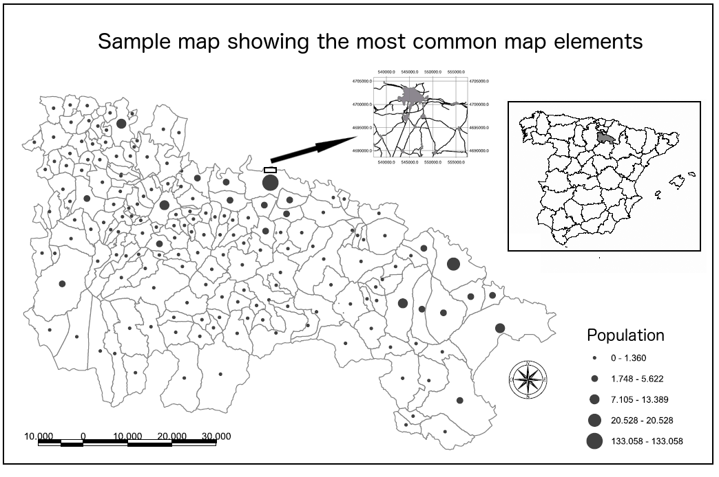 Map elements